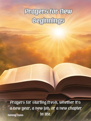 cover image of Prayers for New Beginnings